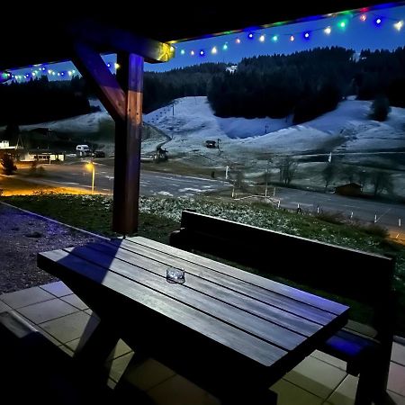 Gite Avec Terrasse Et Belle Vue - Chaletnelda Com Lamoura Buitenkant foto