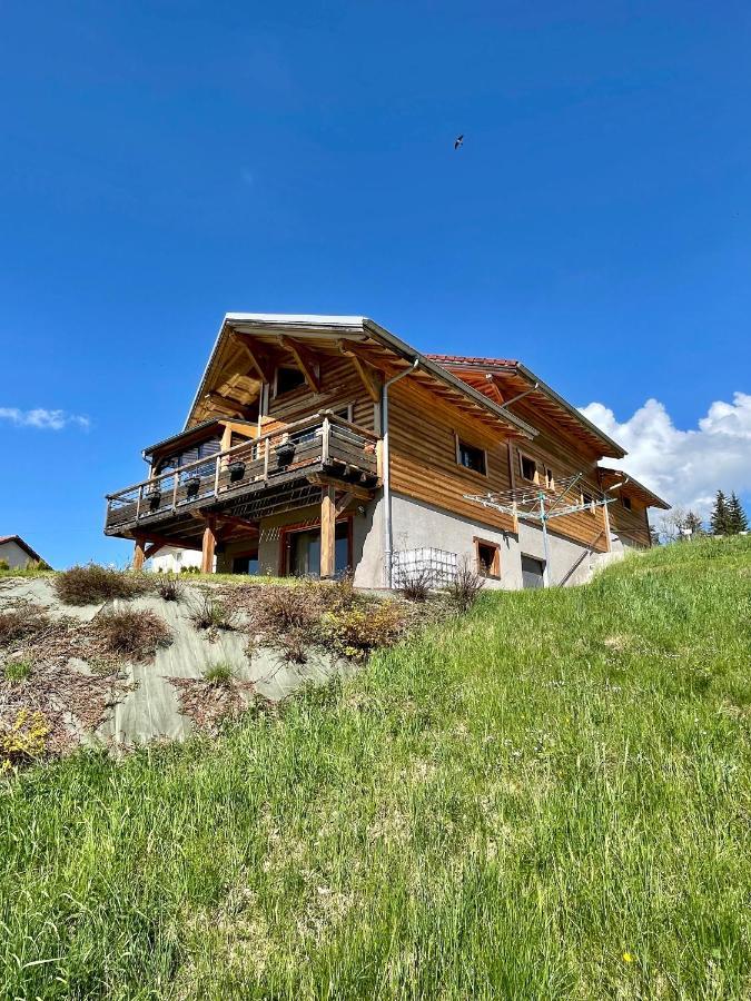Gite Avec Terrasse Et Belle Vue - Chaletnelda Com Lamoura Buitenkant foto