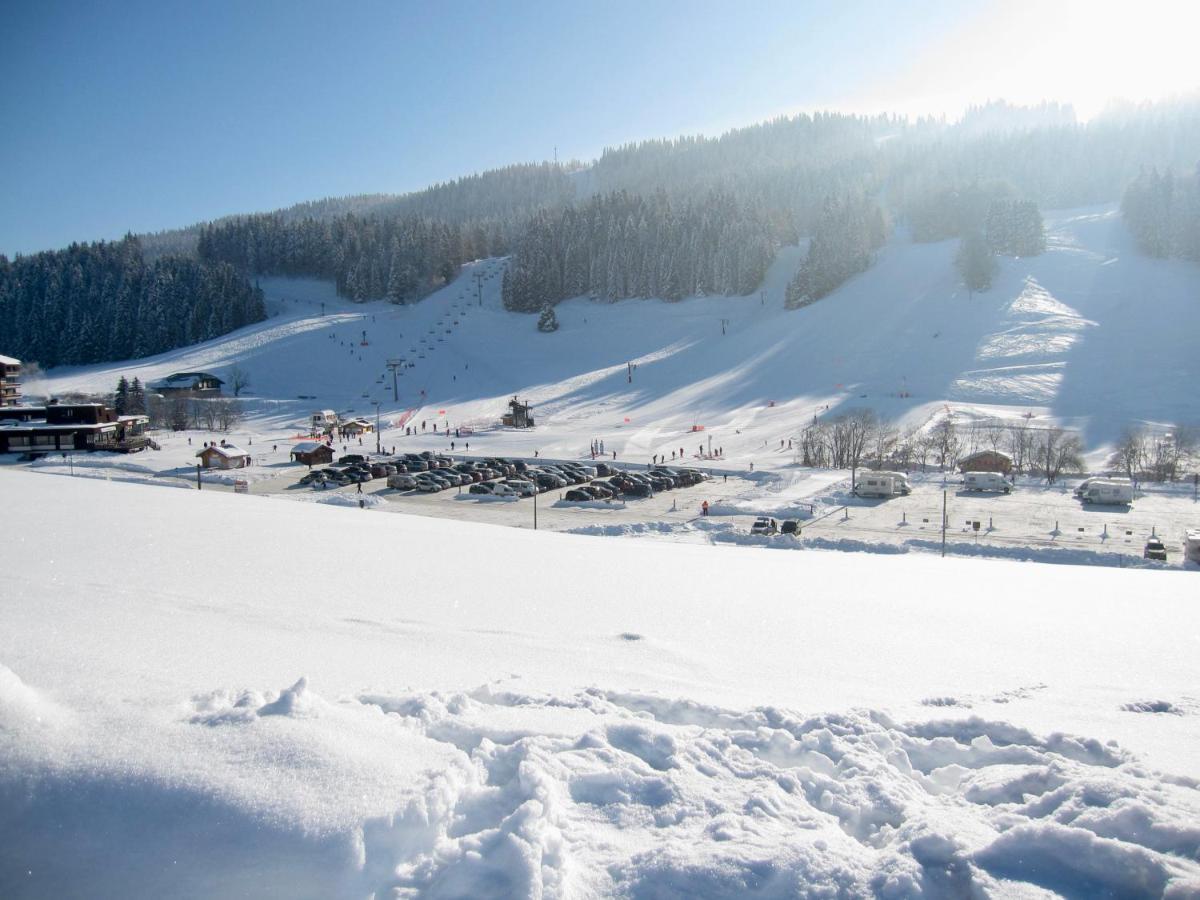 Gite Avec Terrasse Et Belle Vue - Chaletnelda Com Lamoura Buitenkant foto